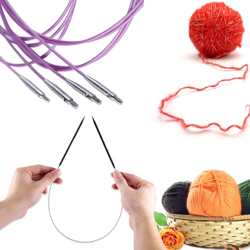 Interchangeable Circular Knitting Needles Set