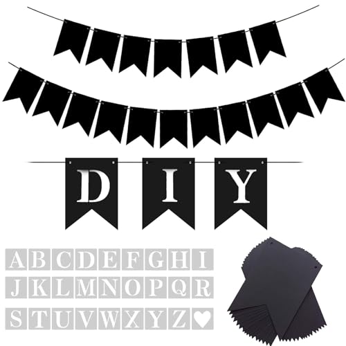 DIY Black Custom Banner Kit