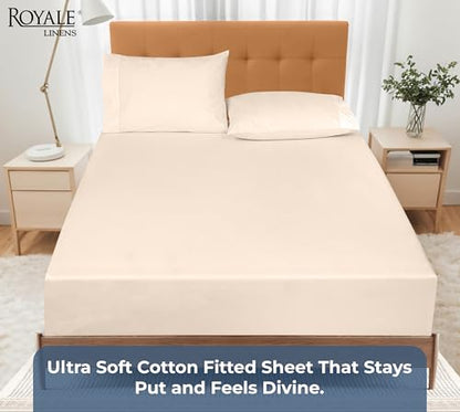 100% Organic Cotton Fitted Sheet