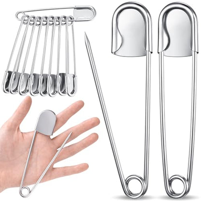 20 Pcs 5 Inch Large Safety Pins (20 Count)