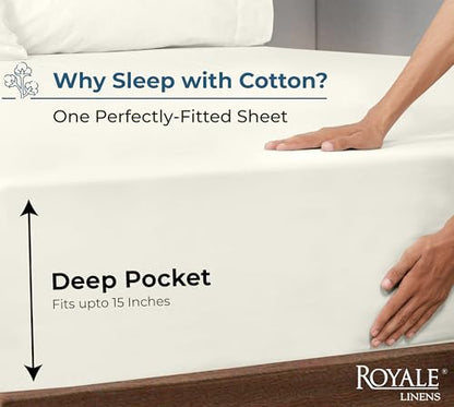 100% Organic Cotton Fitted Sheet