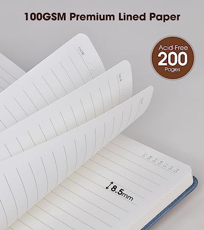 Lined Notebook with Pen
