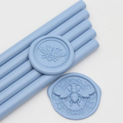 52pcs Dusty Blue Wax Sealing Sticks