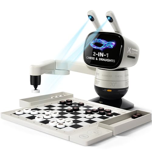SenseRobot Lite AI Robotic Chess & 10x10 International Draughts Set with Robotic Arm