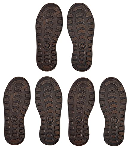 Lulu Décor Cast Iron Footprint Stepping Stone