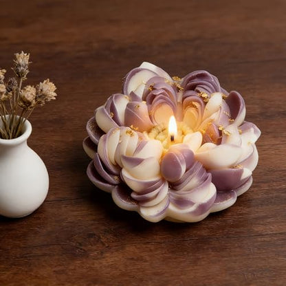 Large Peony Resin Casting Mold for Candles Making