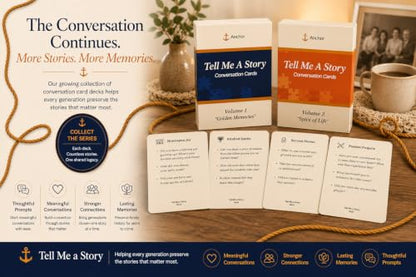 Tell Me a Story™ Conversation Cards for Seniors & Families