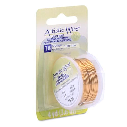 18 Gauge Tarnish Resistant Brass Craft Wire