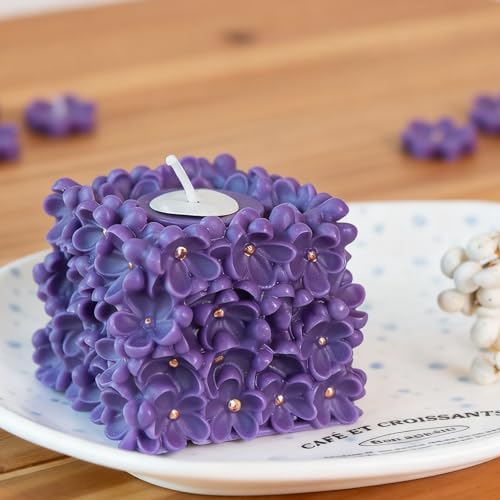 Unique Flower Candle Molds for Candle Making