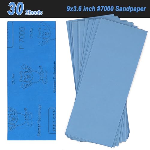 9x3.6 inch Sandpaper (30 Count)