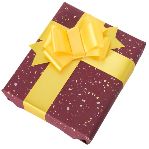 1-1/2 Inch Yellow Ribbon 50Yards – Perfect for Gift Wrapping