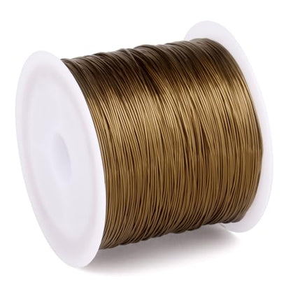 328FT 28 Gauge Jewelry Wire for Jewelry Making Copper Metal Wire for Crafts (328 Foot)