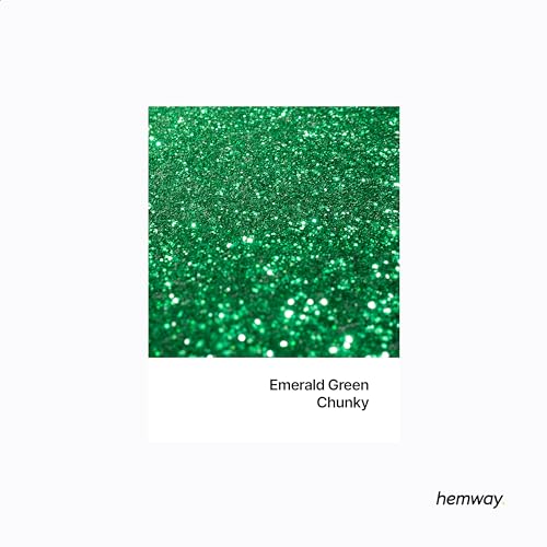 Resin Glitter Emerald Green 100g Chunky (3.5274 Ounce)