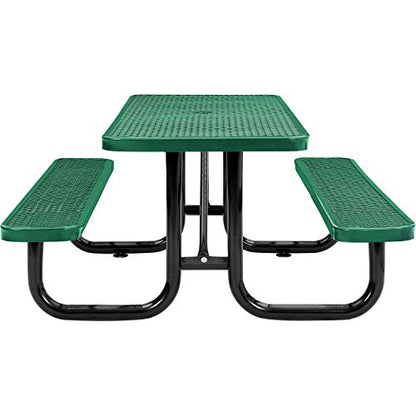 6’L Rectangular Picnic Table