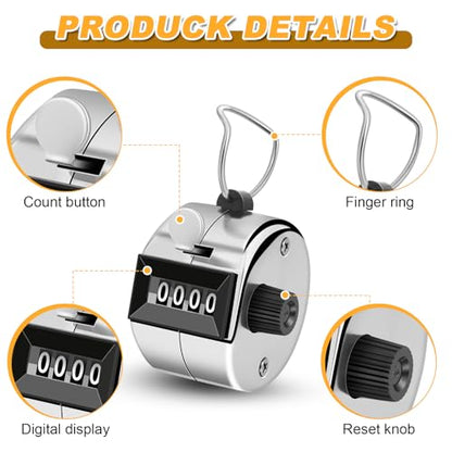 2 Pcs Clicker Counter