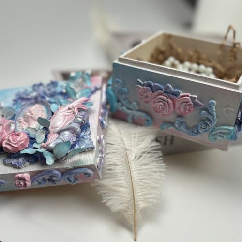Art Mold for Polyclay Air Dry Clay Plaster
