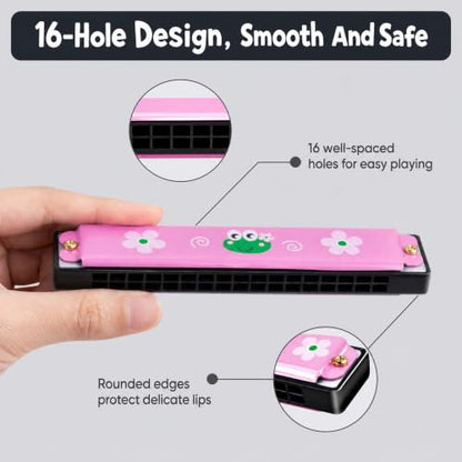 24 Kids Harmonicas (24 Count)