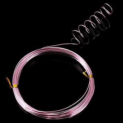 Aluminum Craft Wire for Sculpting Armature Bendable Craft Wire for DIY Jewelry Making (32.8 Foot)