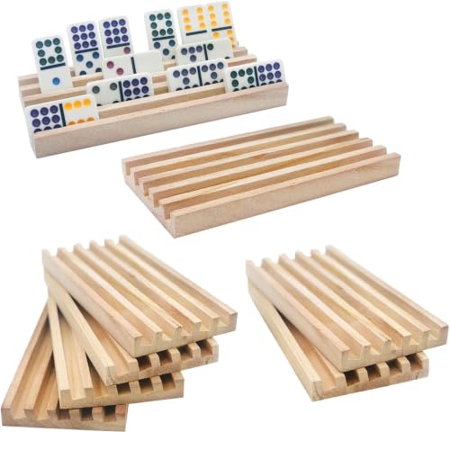 Wooden Domino Trays