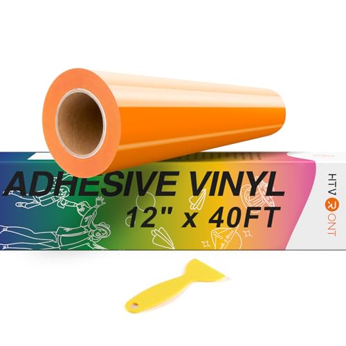 Orange Permanent Vinyl (40 Sq Ft)