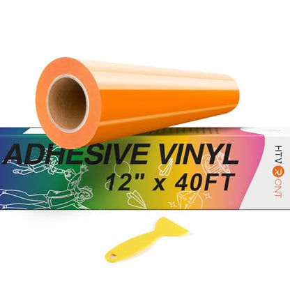 Orange Permanent Vinyl (40 Sq Ft)