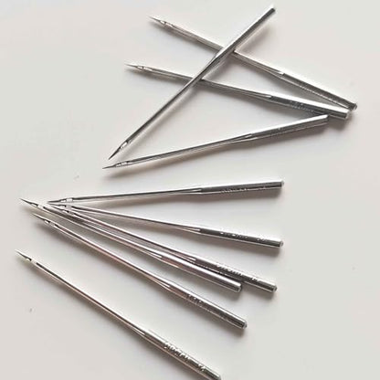 10PCS SLX75 SY2054 Organ Serger Overlock Sewing Machine Needle for Singer 14U Sharp (10 Count)