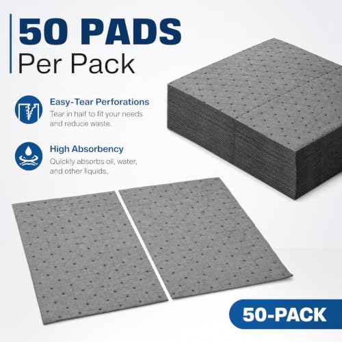50 Pcs Oil Absorbent Pads