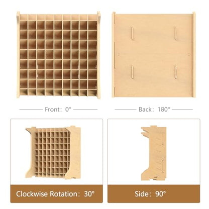 Large Capacity Plastic Model Tool Storage Paint Rack