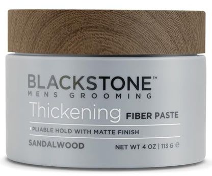 Men's Grooming Thickening Fiber Paste Gel for Hair Styling (4 Ounce)