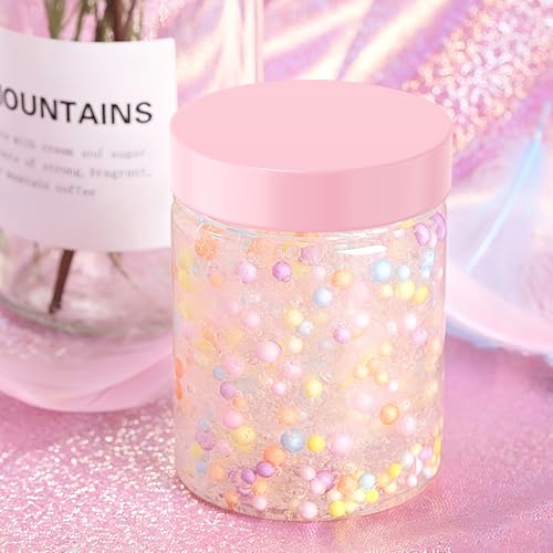 36 Pack 8 OZ Plastic Jars Clear Cosmetic Container with Lids (36 Count)
