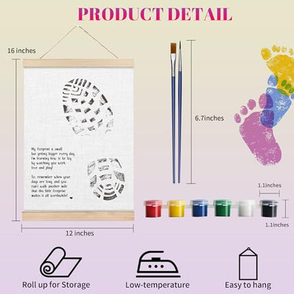 Fathers Day Footprint Art Kit