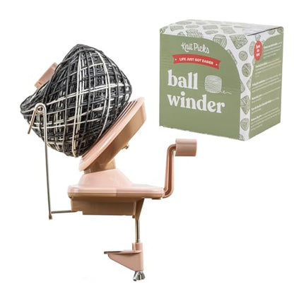 Yarn Ball Winder for Knitting and Crocheting