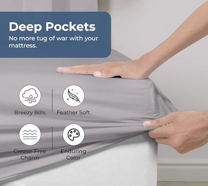 100% Organic Cotton Fitted Sheet