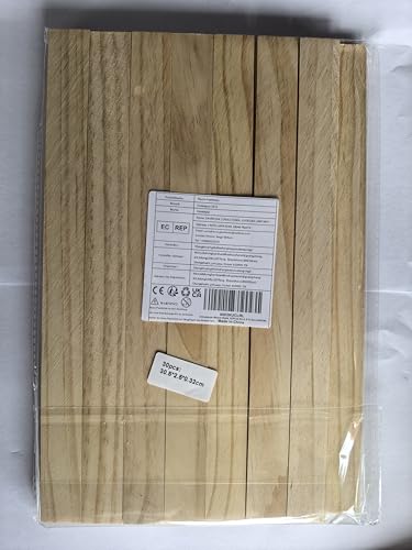 Wooden Dowels for Crafts (30 Count)