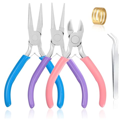 3 Pcs Pliers for Jewelry Making