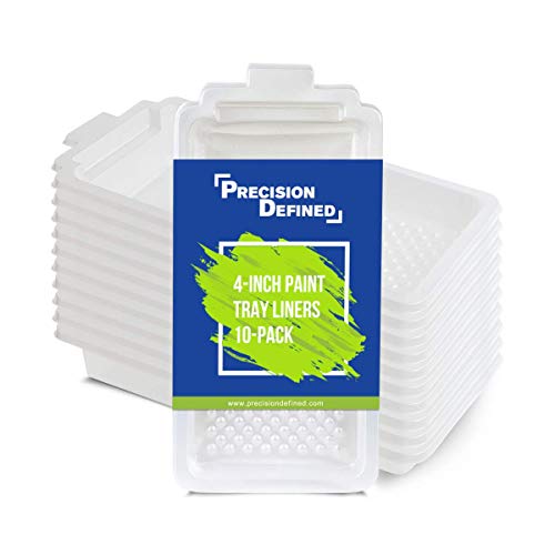 PD 4 Inch Paint Tray Liners (10 Count)