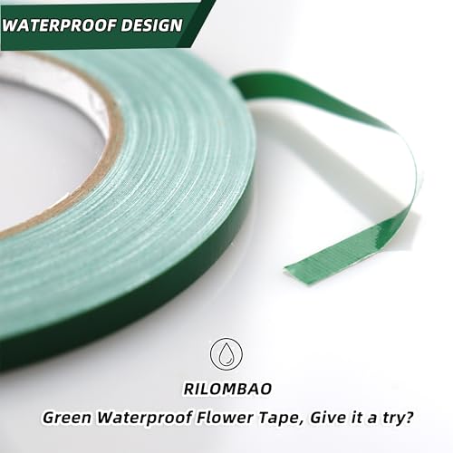 2 PCS Green Floral Tape (2 Count)