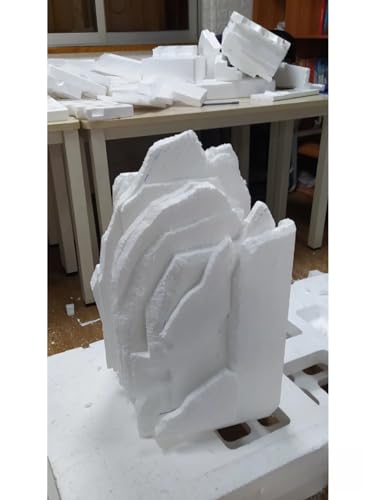12x6x1in Craft Foam Blocks 5 Pack Foam Board for Art School Project