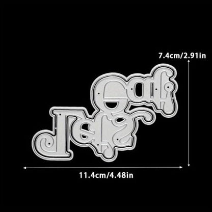 Halloween Metal Cutting Die for Scrapbooking