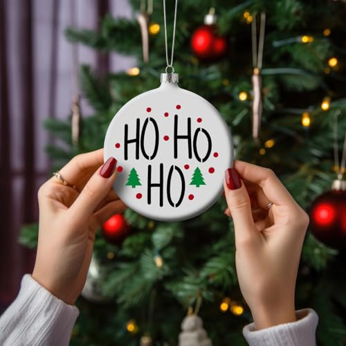 Christmas Stencils for Crafts Reusable 3" Small Holiday Stencils (56 Count)