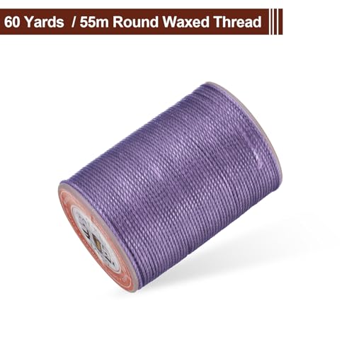 Leather Sewing Waxed Thread 0.8mm 60Yards