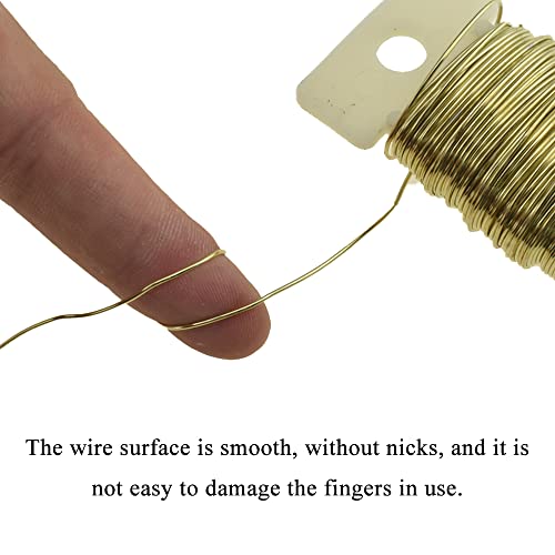 22Gauge Golden Floral Wire