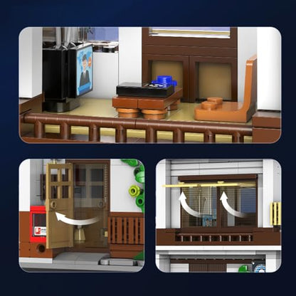 Japanese Style Canteen House Building Set