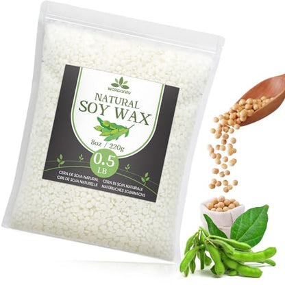 Soy Wax Waxcanpy Natural Soy Wax for Candle Making