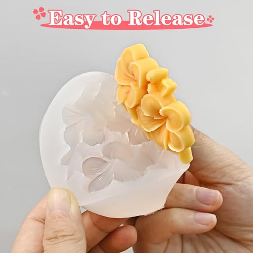 Flower Candle Molds