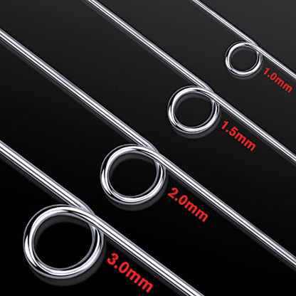 95FT 14 Gauge Bendable Silver Aluminum Craft Wire for Jewelry Making Craft (95 Foot)