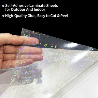 36 Sheets Holographic Sticker Paper