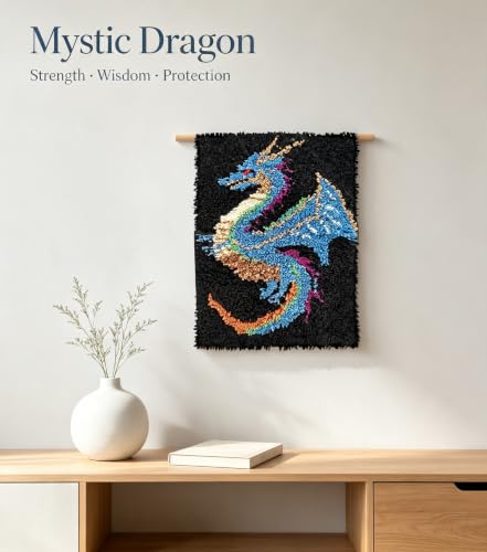 Dragon Latch Hook Kit for Adults