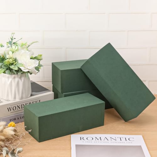 8 PCS Green Floral Foam Blocks
