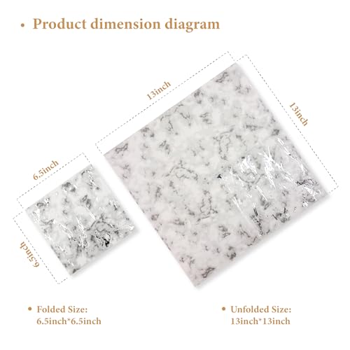 80 Pack Napkins Disposable Paper Towel Cocktail Dinner Party Decoration (80 Count)